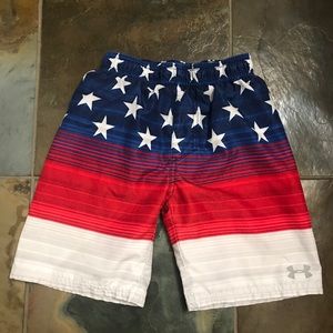 Boys Under Armour swim trunks